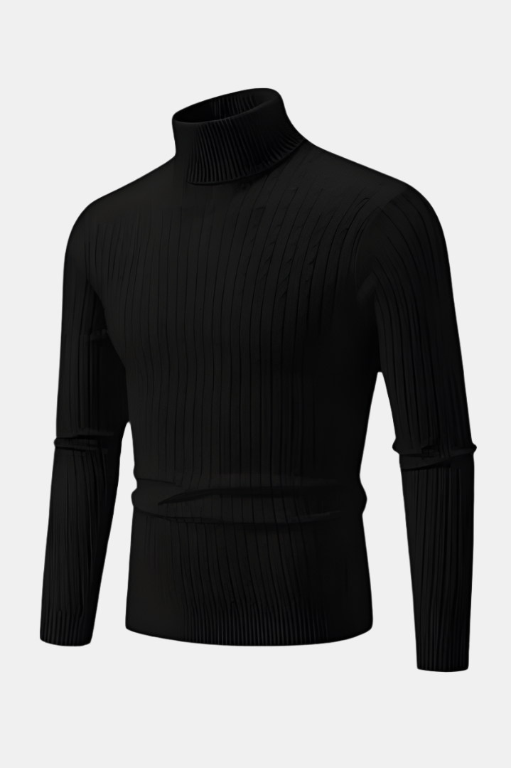 Ethan | Knitted Sweater Turtleneck