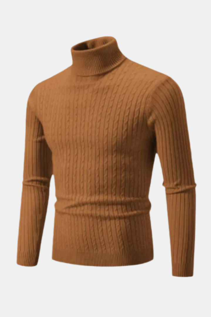 Ethan | Knitted Sweater Turtleneck