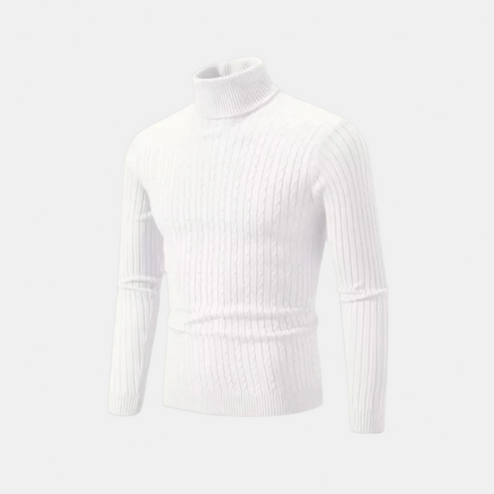 Ethan | Knitted Sweater Turtleneck