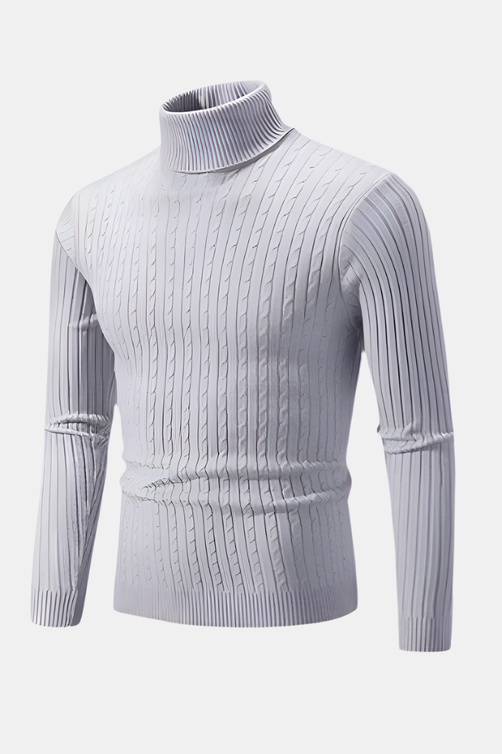 Ethan | Knitted Sweater Turtleneck