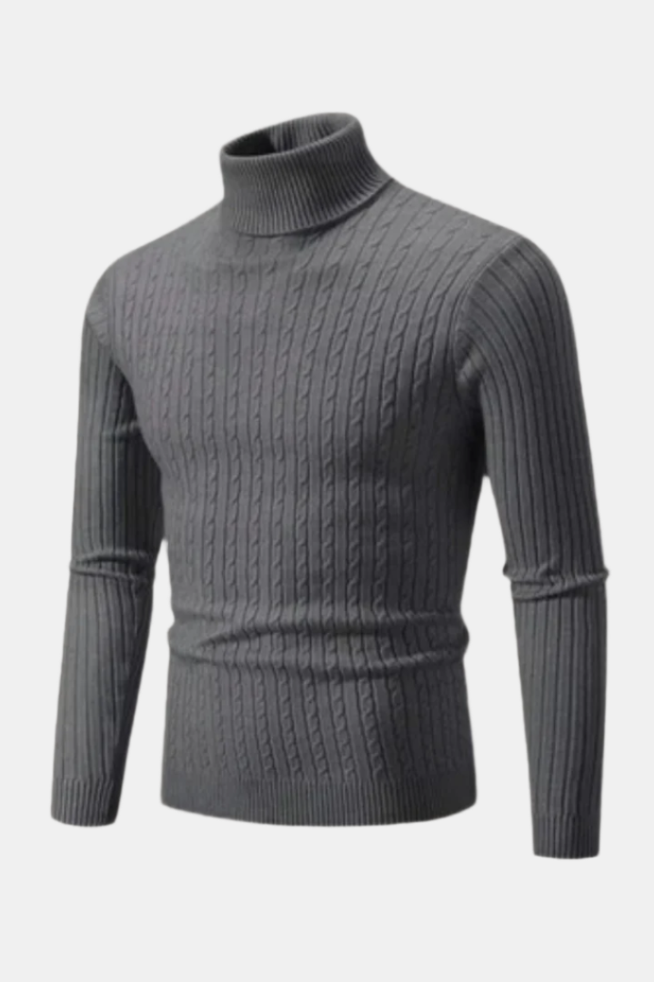 Ethan | Knitted Sweater Turtleneck