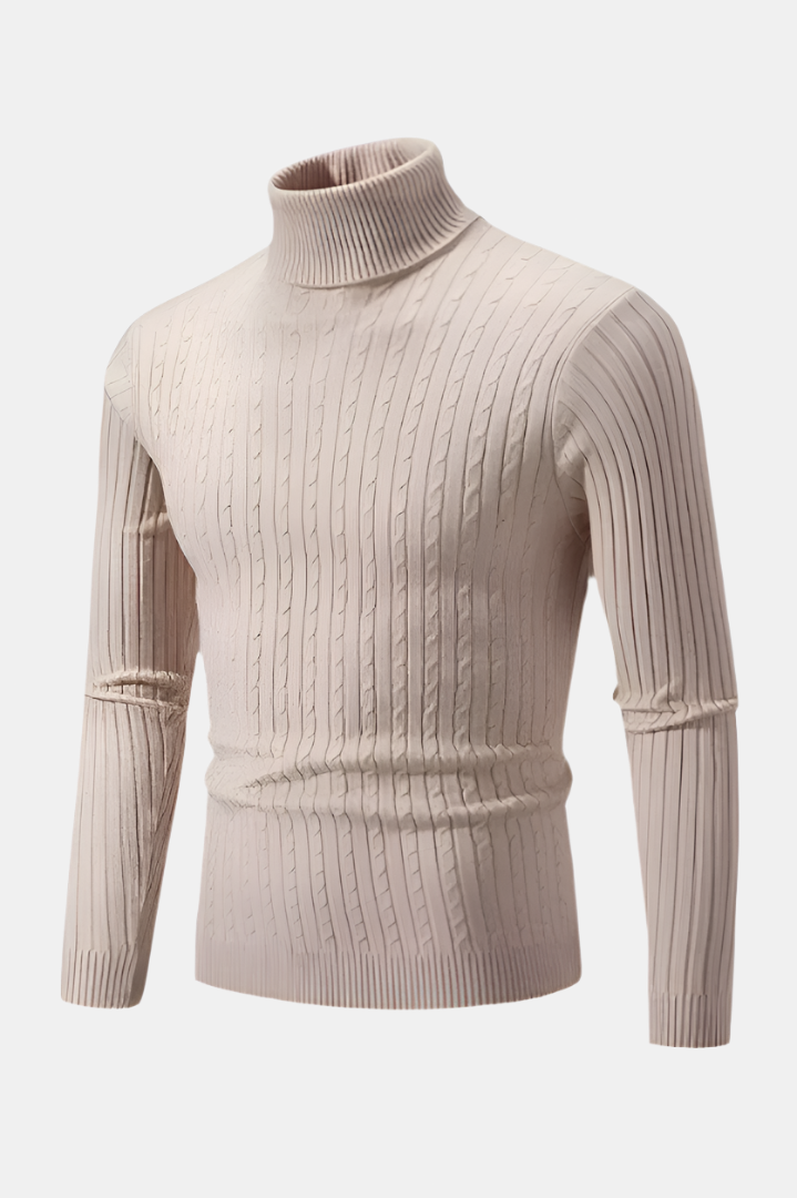 Ethan | Knitted Sweater Turtleneck