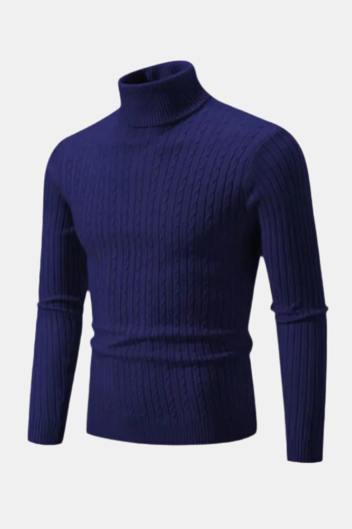 Ethan | Knitted Sweater Turtleneck