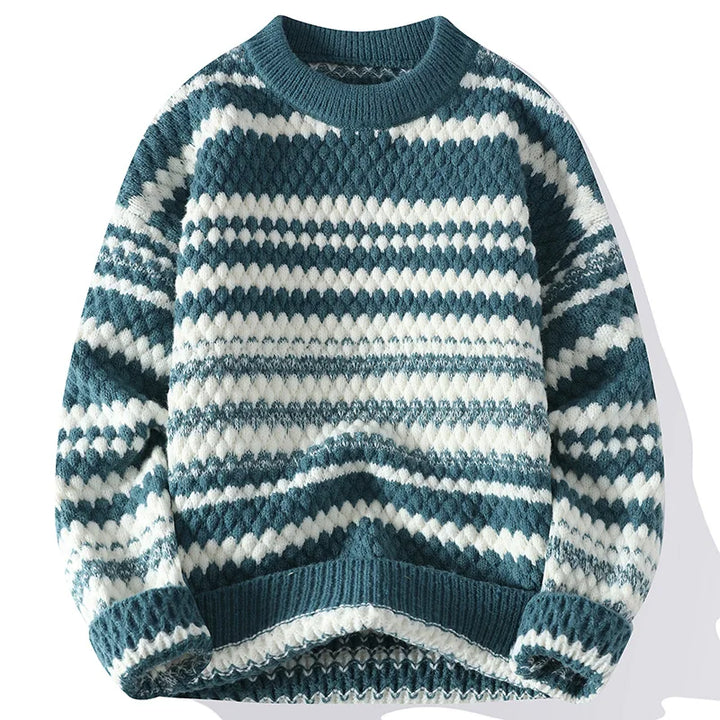 Theo | Striped Knitted Jumper