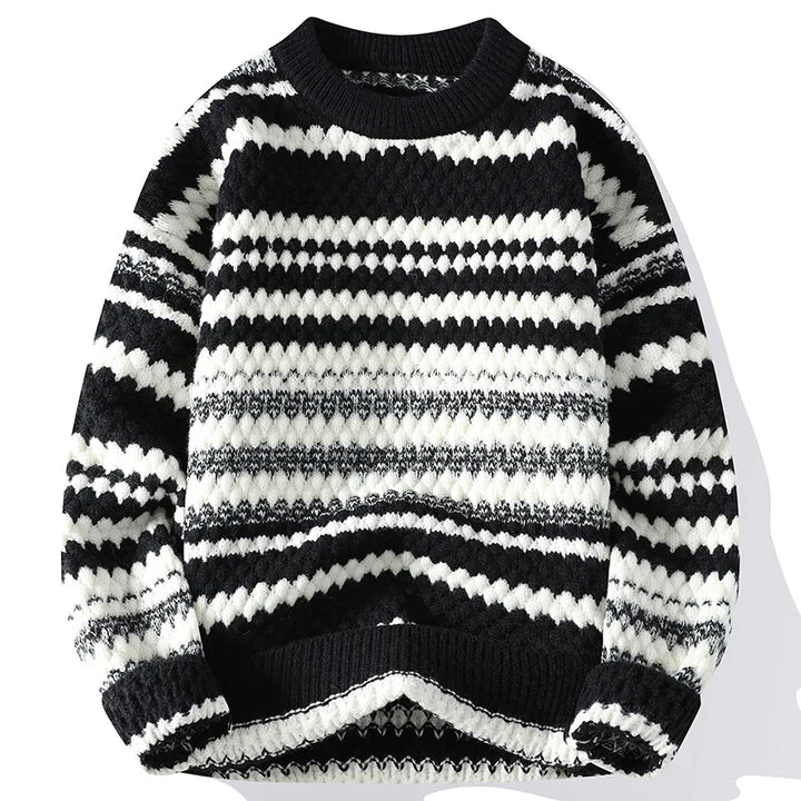 Theo | Striped Knitted Jumper