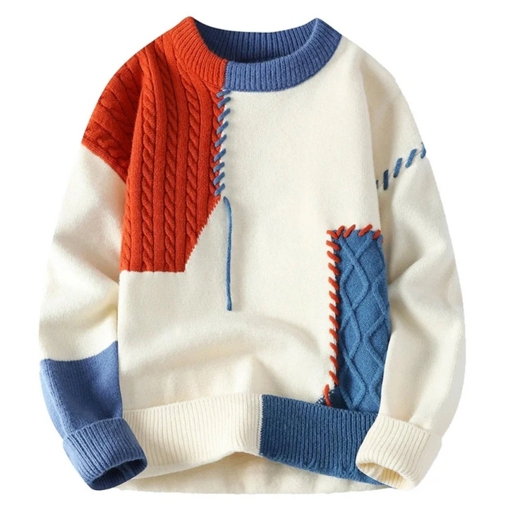 George | Patchwork Jumper