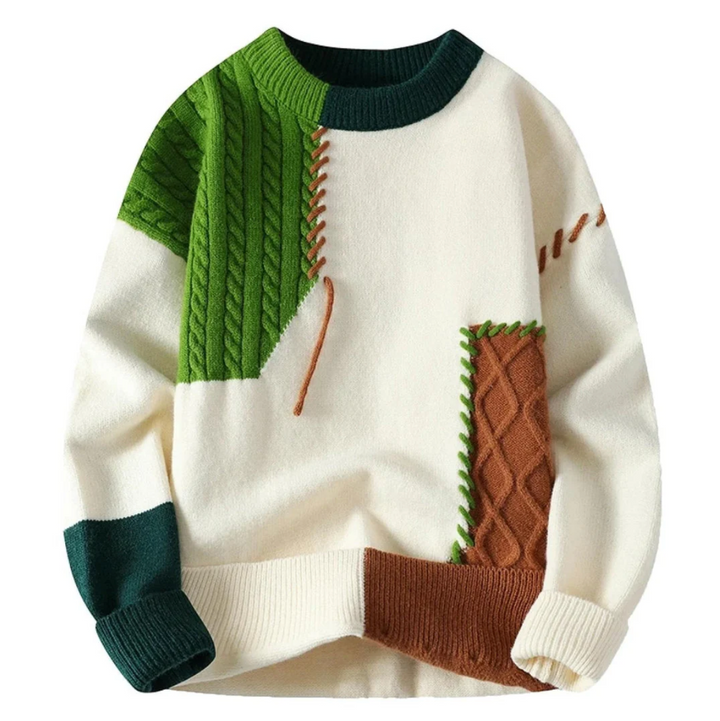 George | Patchwork Jumper