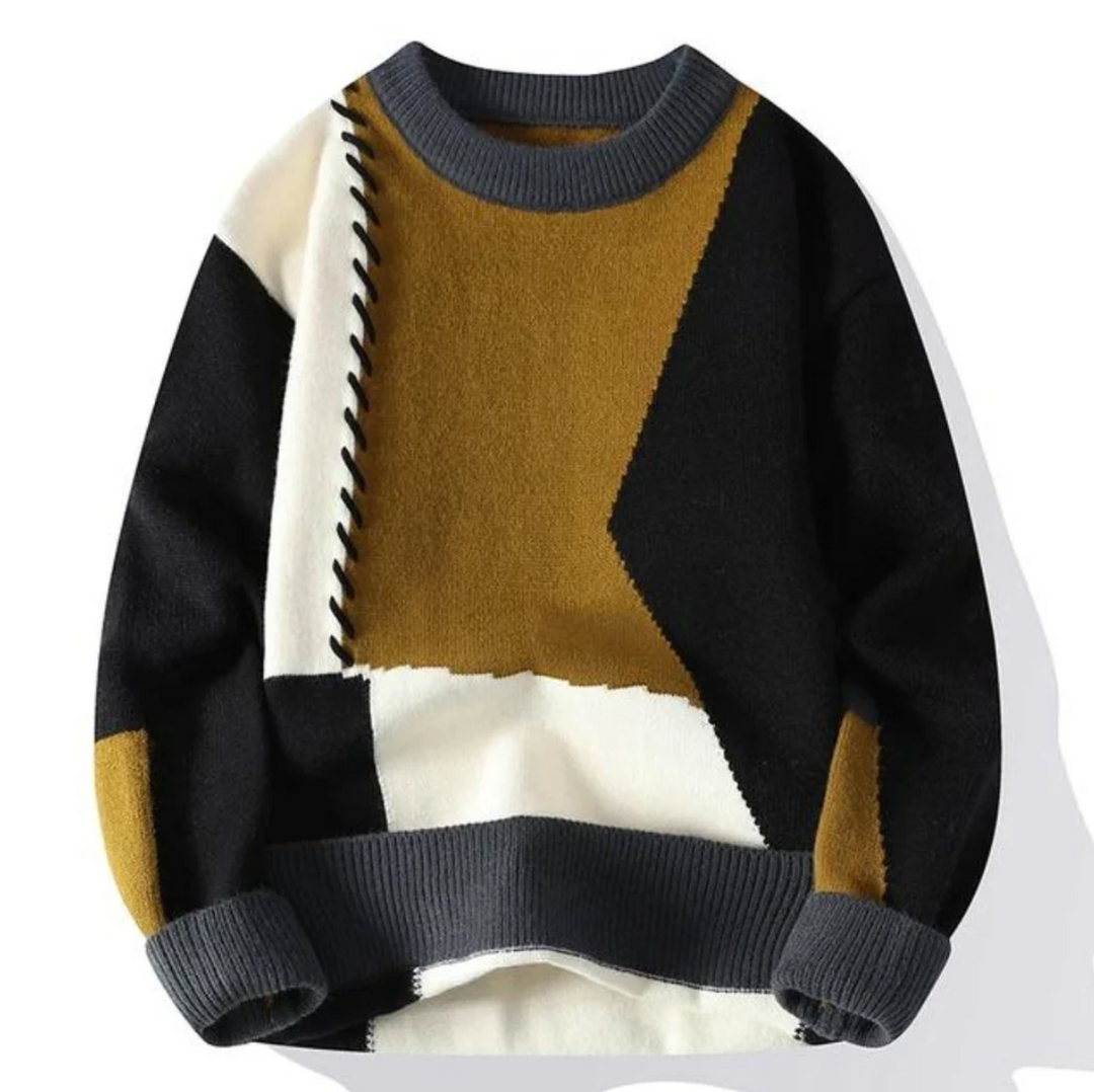 George | Patchwork Jumper