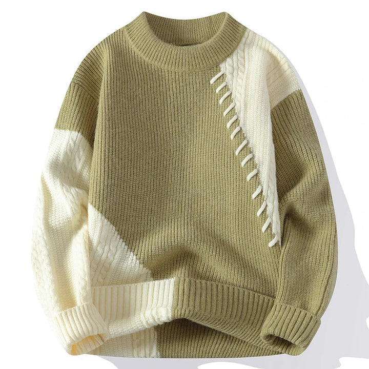 Philip | Casual Patchwork Jumper